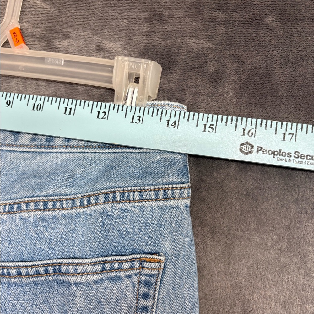 Mid-Rise 90s Baggy Wide-leg Embellished Denim Jeans sz2 Button-Fly Cabincore - Picture 5 of 9